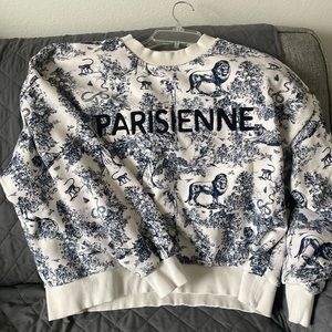 Ellandemm Toile Parisienne sweatshirt XL/XXL